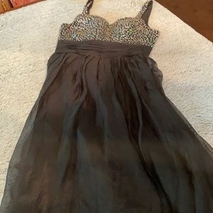 Black formal dress